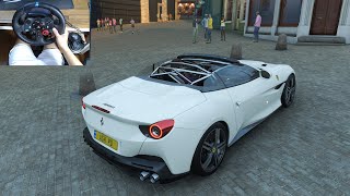 Ferrari Portofino 2018  POV Gameplay Forza Horizon 4  Logitech G29  Shifter [upl. by Yeleek878]