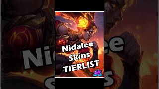 Nidalee Skins Tier List leagueoflegends nidalee tierlist worlds2024 gaming riotgames arcane [upl. by Nudd601]