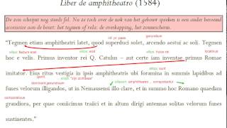 Justus Lipsius Liber de amphitheatro T6 [upl. by Anib]