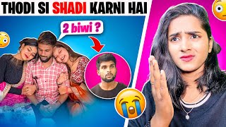 Cringe Shorts 😭 Adult Nibba Nibbi with 2 Wife  Rachna Shifali Lucky ROAST [upl. by Denis407]