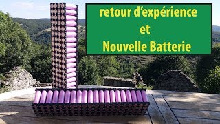 retour dexpérience et nouvelle batterie [upl. by Alledi164]