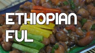 Ethiopian Ful Medames Recipe  Amharic Fava Beans Shahan Video [upl. by Adilem]