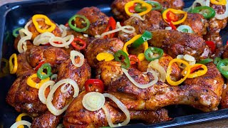 Easy Baked Chicken Drumsticks Recipe Step by Step  TERRIANN’S KITCHEN [upl. by Mhoj]