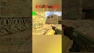 Epic 9K Frags in Dust2 in Counter Strike 16 shorts cs16 highlights [upl. by Rogerson]