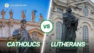 Differences between Catholics and Lutherans Churches [upl. by Adeehsar336]