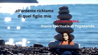 12 novembre la gioia della meditazione [upl. by Clementi228]