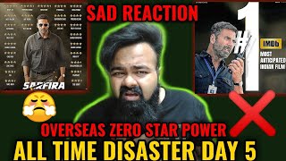 SARFIRA BOX OFFICE COLLECTION DAY 5  AKSHAY KUMAR  GAME OVER  SAD REACTION [upl. by Selbbep]