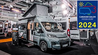 VANTURER 600 D 2025 FIAT DUCATO CAMPERVAN CARAVAN SALON 2024 DUSSELDORF POPUP ROOF [upl. by Atik713]