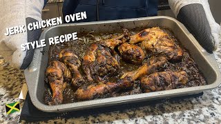 Super Simple amp Quick OvenStyle Jerk Chicken [upl. by Hilliard133]