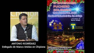 Chipiona en Navidad Zambomba Puchero Solidario a beneficio de Manos Unidas [upl. by Dirrej271]