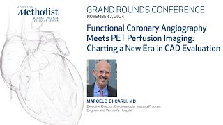 Functional Coronary Angiography Meets PET Perfusion Imaging New Era in CAD Evaluation M Di Carli [upl. by Viglione]