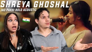 The reason for her success  Latinos react to IMPRESSIVE Shreya Ghoshal LIVE Vocals  Jao Pakhi Bolo [upl. by Analla831]