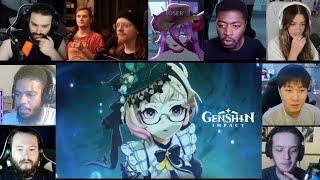 Genshin Impact  Character Demo  quotEmilie  Iridescent Trailquot REACTION MASHUP [upl. by Eiknarf]