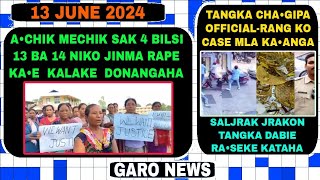 Garo News13 June 2024A•chik Mechik sak 4 ko drae tilekjok aiao dakple kalakenga simsakbo gimikan [upl. by Fagan619]