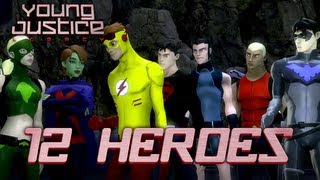 Young Justice Legacy  X360  PS3  Wii U  3DS  PC  12 Heroes [upl. by Bedelia]