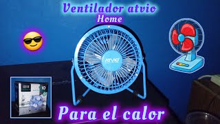 mini ventilador atvio para el calor 🔥 [upl. by Knah]