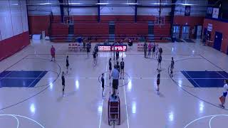 Portsmouth vs Burrillville High School Girls Freshman Volleyball [upl. by Esinned]