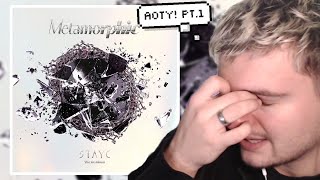 AOTY  STAYC  Metamorphic 1st Album  ALBUM REACTION PT 1  Twenty 1 Thing Give It 2 Me Find [upl. by Yasmine]