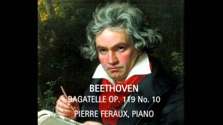 Beethoven  Bagatelle Op 119 No 10 [upl. by Holloway]