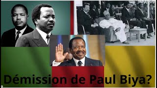 04 novembre 1982  4 novembre 2024Démission du président de la république du Cameroun Paul Biya [upl. by Hunger]