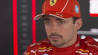 Charles Leclerc PostRace Interview  F1 Spanish Grand Prix [upl. by Yonit]