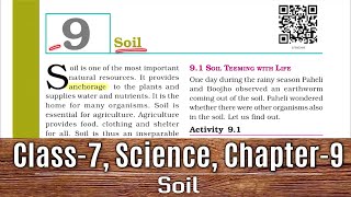 Class 7 Science Chapter 9  NCERT  Soil [upl. by Brozak]