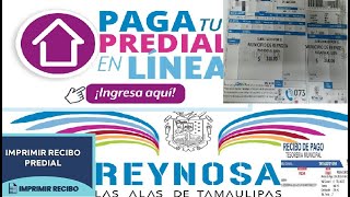 CÓMO SABER CUANTO DEBES DE PREDIAL O SÍ ESTÁS AL CORRIENTE EN REYNOSA 2022 [upl. by Eletnahs]