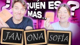 ¿QUIÉN ES MÁS… MARC Y YO OPINAMOS DE NUESTROS HIJOS JAN ONA O SOFÍA BonbonReich [upl. by Ativad166]