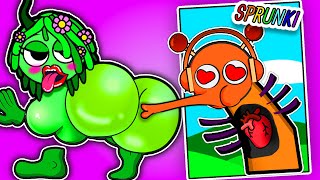 INCREDIBOX SPRUNKI Vineria amp Oren Story Love Game Book📚 💕 Big BALLOON Squishy DIY [upl. by Peter]