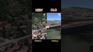 New VS Old ✅️Competition On Earth 🌎 shorts map earth googleearth trending viral yt ytshorts [upl. by Eikkin]