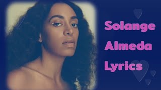 Solange  Almeda Lyrics [upl. by Anaili219]