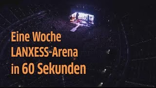 Eine Woche LANXESSArena in 60 Sekunden [upl. by Anahsal]