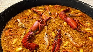 PAELLA cu FRUCTE de MARE [upl. by Mersey]