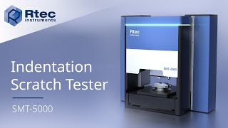 Indentation Scratch Tester  SMT5000  Rtec Instruments [upl. by Ravo171]