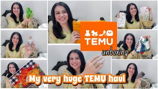 FIRST EVER TEMU SHOPPING HAUL How to order TEMU in PAKISTAN 🛍️ My Temu experience amp Unboxing Temu🛍️ [upl. by Ezaria]