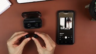 Letsfit  Using The T22 Earbuds Touch Controls [upl. by Palladin44]