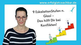 9 Stufen nach F Glasl  das hilft Dir bei Konflikten [upl. by Mortensen]