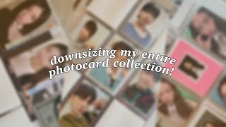 lets downsize my photocard collection new year new me [upl. by Retsevlys]