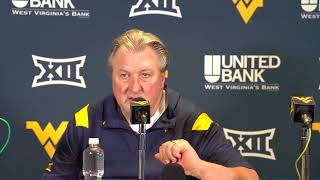 WVUs Bob Huggins postgame TCU 11823 [upl. by Arten]