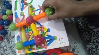 magnetic balls and sticks joyful fun video enjoy hit 5k views Maria edits [upl. by Elianore]