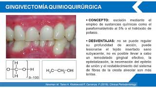 Gingivectomía y Gingivoplastia Parte 33 UCV Facultad Odontología Cátedra Periodoncia [upl. by Ysset]