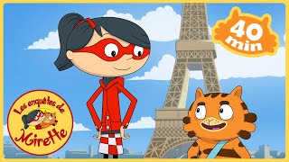 Mirette et JeanPat à Paris  COMPILATION  Les enquêtes de Mirette  Dessins animés pour enfants [upl. by Aikahc161]