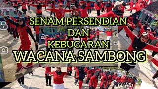 SENAM PERSENDIAN UNTUK KEBUGARAN WACANA SAMBONG [upl. by Grearson]