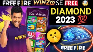 Free Fire Winzo Se Free Fire Mein Diamond Kaise le 2023  Winzo bonus case withdrawal kaise karen [upl. by Argyle]