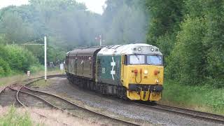 50015 leaving Ramsbottom 30th June 2024 [upl. by Ahsuat26]