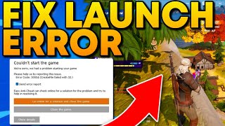 Fix Fortnite Error Code 30004 Wait for Single Object Failed In Windows 2024 [upl. by Llewkcor]