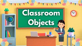 Kids Vocabulary  School Supplies  Learn English For Kids  Kids Educational Video [upl. by Leasia]