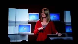 Windows 8 Demonstration during Microsoft Keynote at CES 2012 [upl. by Nodnab]