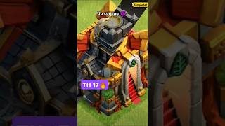 Town hall 17 Clash of clans😈 Coc new update  th 17😈 clashofclans townhall17 coc shorts th17 [upl. by Nylaroc]