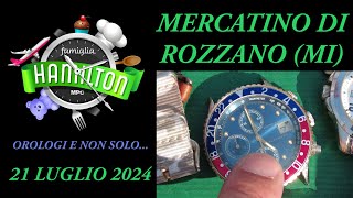 Mercatino di Rozzano MI 21 Luglio 2024 [upl. by Hoxsie]